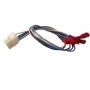 Wiring for 1 probe card, complete with faston connectors + long cables
