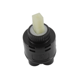 Ceramic cartridge for under-window mixer tap