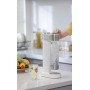 Soda maker viva bianco con bottiglia e bombola
