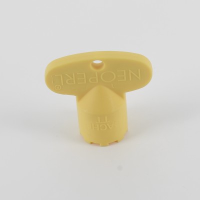 Assembly key for yellow cache, with logo