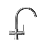 4-Way High Round Mixer Tap