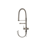 3-Way Mixer Tap with Spray – Dual Spout in Stainless Steel