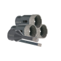 Set 5 punte diamantate wurth