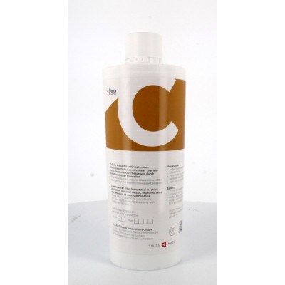 Carbon filter + ion exchange resins