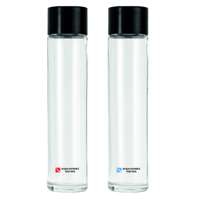 75cl Kevass bottle personalised with GWS logo + black cap