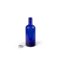 Bottiglia vand blu con tappo
