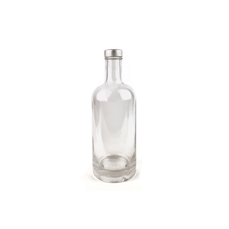 Qorpak GLA-00806 - Scatola 48 Bottiglie In Vetro Boston Rotondo 1 Oz Con Tappo