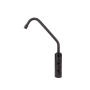 3-Way Faucet in Black Fragranite Stainless Steel - High Spout