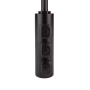 3-Way Faucet in Black Fragranite Stainless Steel - Low Spout