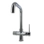 Miscelatore 4 vie alto quadro