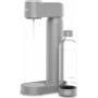 Soda maker lite grigio con bottilia e bombola