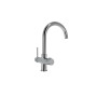5-way mixer tap with high round spout