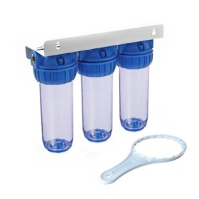 10 Clear Trio Cups