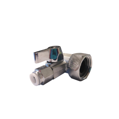 1/2 mf tee shut-off valve - 1/4 pipe