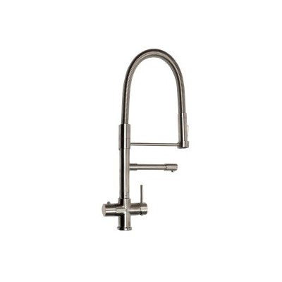 Miscelatore 3 vie doccia in acciaio inox 304 2 canne separate