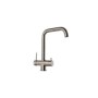 Miscelatore 5 vie quadro in acciaio inox 304