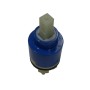 Replacement hot/cold ceramic cartridge for blrf mixers
