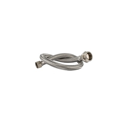 Stainless steel hose, 3/4‘ x 3/8’, length 50 cm