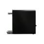 Elegante black push button. 4 dispensing options (still, cold, sparkling, hot)