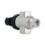 H 20 F/F 3/8 pressure reducer with 1/4 connection/pressure gauge
