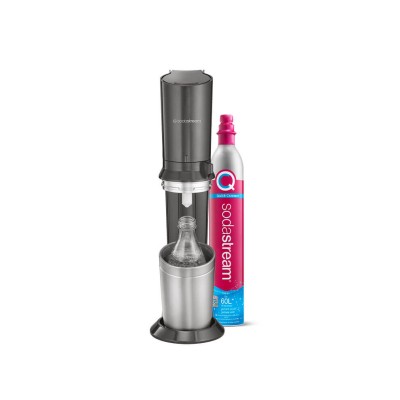 Crystal Black Sodastrean tabletop carbonator