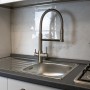 3-way shower mixer in 304 stainless steel