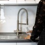 3-way shower mixer in 304 stainless steel