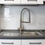 3-way shower mixer in 304 stainless steel