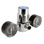 Waterpro pressure reducer with low and high pressure gauges