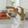 Miscelatore tre vie s ottone