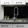 5-Way Mixer Tap with Flexible Shower - Stainless Steel AISI 304