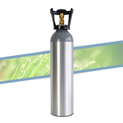 Bombola co2 5 kg piena in alluminio