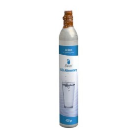 Bombola co2 425 gr piena in alluminio per gasatori da tavolo