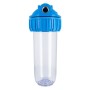 3-piece filter holder cup, 10 oz, transparent