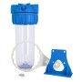 3-piece filter holder cup, 10 oz, transparent