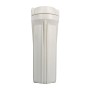 White filter housing 10'' fitting 1/4''