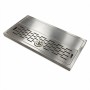 Vaschetta raccogli goccia inox 100x50 con bagnabicchiere