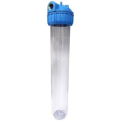 3-piece filter holder cup, 20 oz, transparent