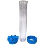 3-piece filter holder cup, 20 oz, transparent