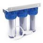 10 Clear Trio Cups