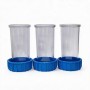10 Clear Trio Cups