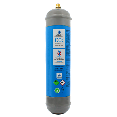 Bombola co2 monouso 600gr swan