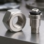 Adaptor for M11x1 thread into refillable tank 28x1/4"