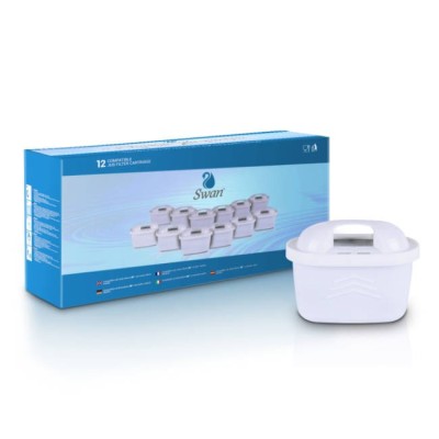 Scatola 12 filtri per caraffe compatibili maxtra plus