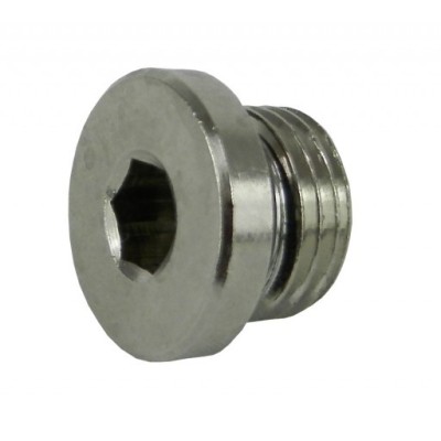 3/8 hexagon brass cap