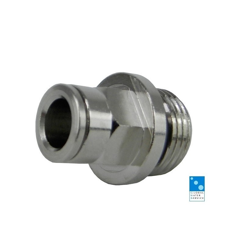 RACCORDO DRITTO FILETTO M18 PER TUBO DIAMETRO 1/4" = 6,4 Mm.: CERMAG - 82332 - Compra Al Miglior - 10
