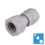 Terminale dritto femmina 1/4 flare - 3/8