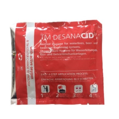 Tm desanacid powdered water sanitiser sachets