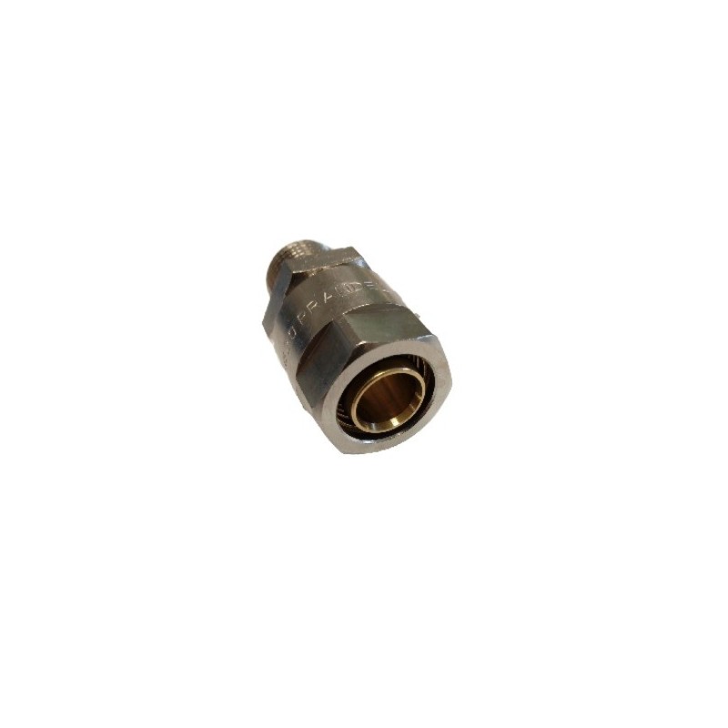 Adattatore raccordo tubo dritto AN-10 AN10 JIC Flare a 3/8 NPT blu Adattatore raccordo tubo dritto AN-10 AN10 JIC Flare a 3/8 NPT blu