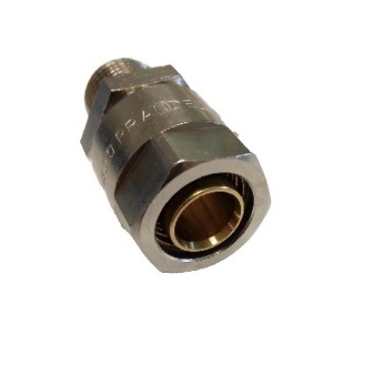 Straight male connector 1/2  20x2.0